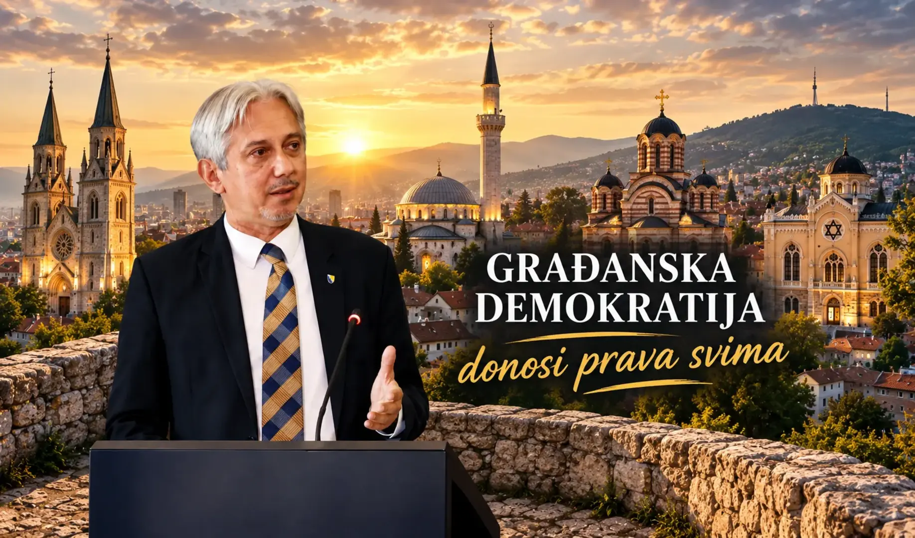 Kovačević voli ljiljane, zato ga i mrze: Šta moraju znati nekršteni građani?! - slika 1