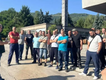 Zenički rudari najavljuju radikalnije mjere protesta od ponedjeljka