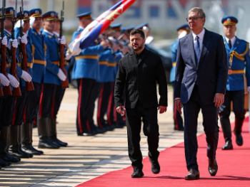 Zelenski u Beogradu: Zahvalio se Vučiću na podršci koju Srbija pruža ukrajinskom narodu