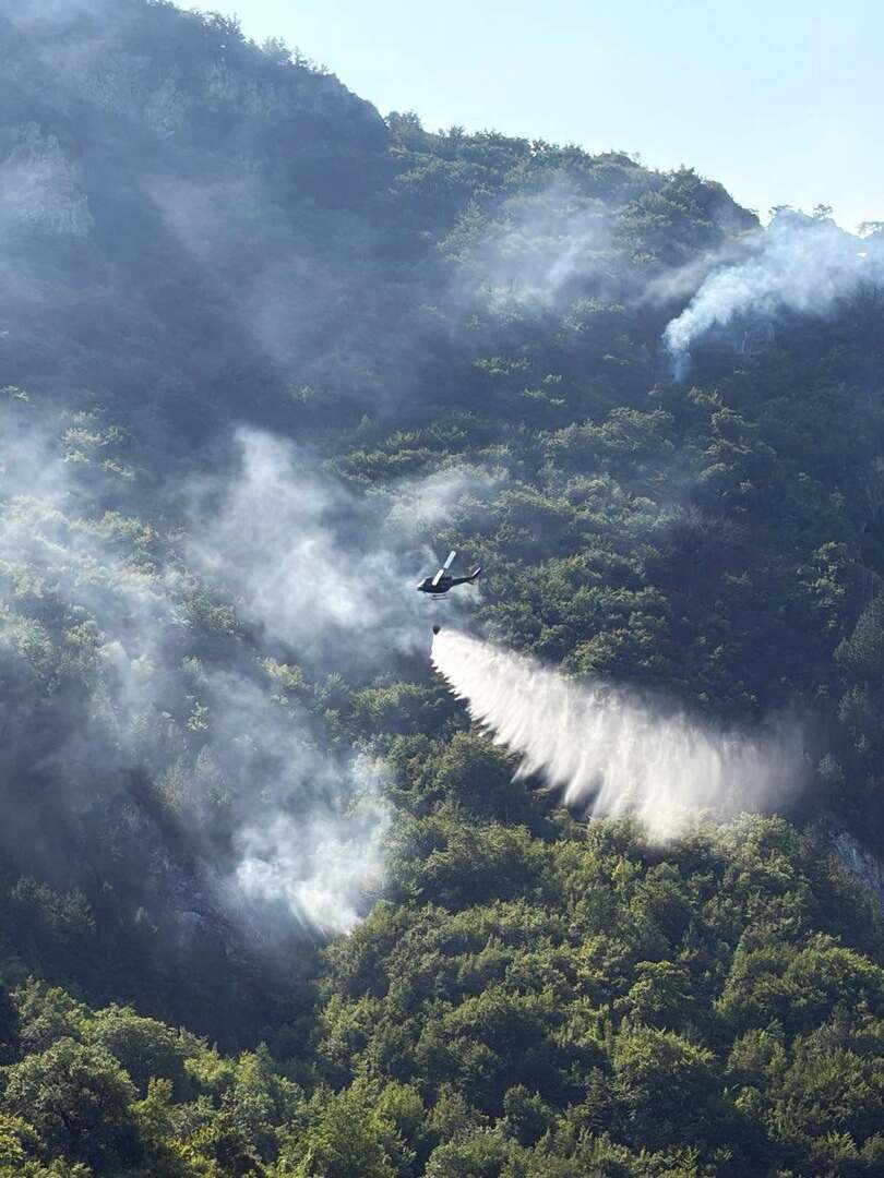 Požar kod Konjica ugrožava kuće. Vatrogasci se sa stihijom borili cijelu noć - slika 1