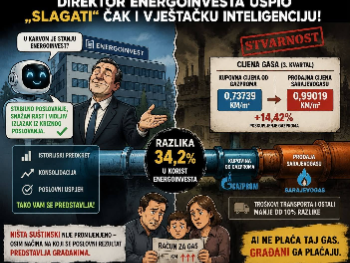 Džindić prozvao direktora Energoinvesta Ustamujića: „Uspio slagati čak i vještačku inteligenciju“
