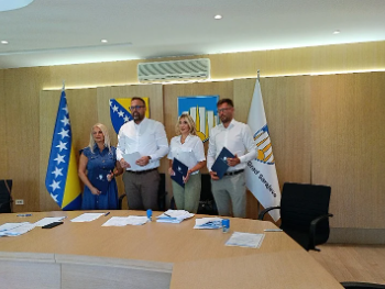 Potpisani sporazumi za realizaciju tri značajna infrastrukturna projekta u općini Novi Grad Sarajevo