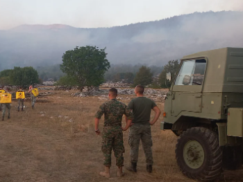 Oružane snage BiH nastavljaju pomagati u gašenju požara