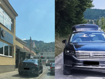 Crveni ekstremizam na vrhuncu: Ko je i zašto slupao Pretisov Touareg, a koji papak je crveni tepih zamijenio trotoarom!?