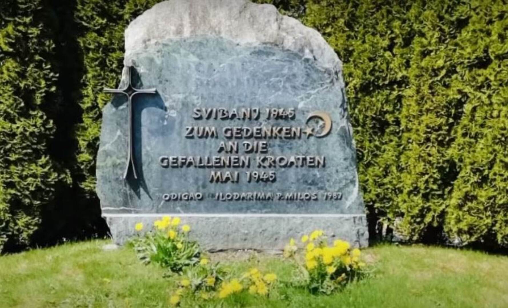 Vlada Hrvatske odala počast ustašama i domobranima stradalim na kraju Drugog svjetskog rata - slika 1