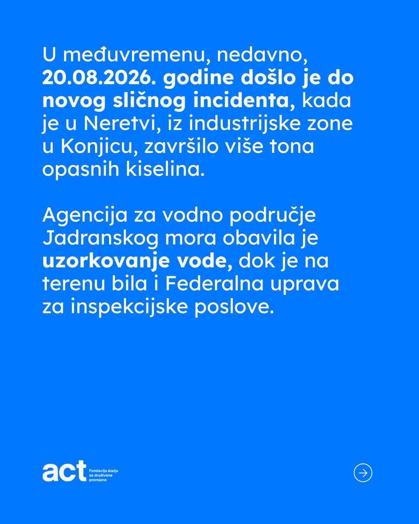 Neretva ponovo zagađena: Od institucija se traže konkretne mjere i sankcije - slika 4