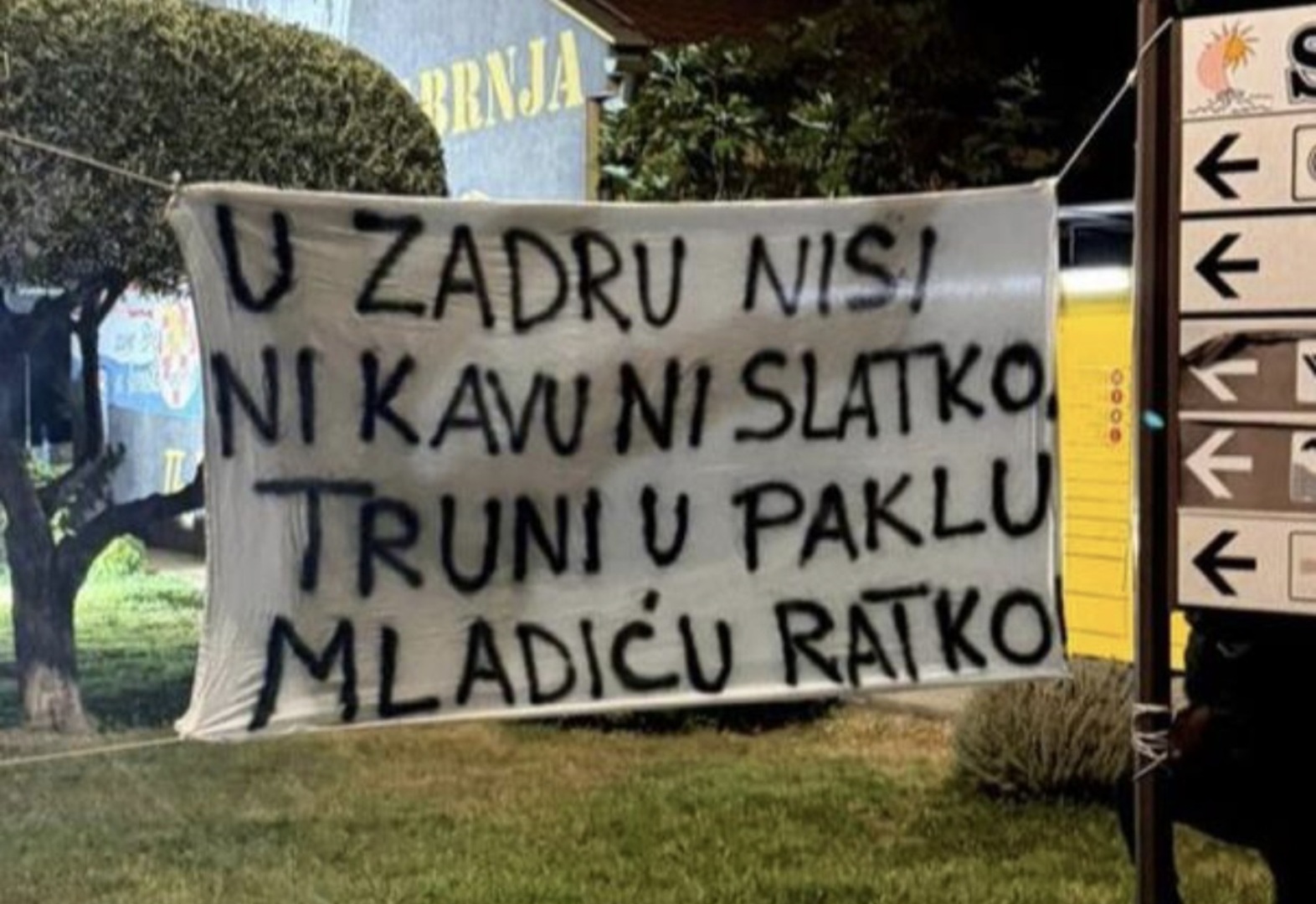 Poruka zločincu iz Hrvatske: U Zadru nisi ni kavu ni slatko, truni u paklu, Mladiću Ratko - slika 1
