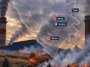 Građani BiH guše se u zagađenom zraku: Uborak, Tuzla i Kakanj upozoravaju na isti problem