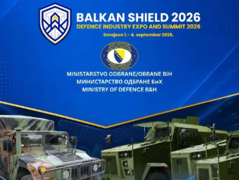 Sarajevo danas postaje centar namjenske industrije: Otvara se prvi sajam 'First Balkan Shield 2026'