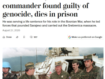 Roy Gutman o Ratku Mladiću: Od upozorenja da će etničko razdvajanje biti genocid do presude za genocid