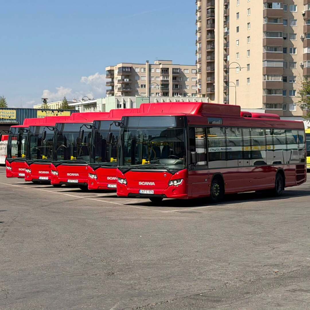 Šteta: U saobraćaj pušteno pet novih Scania autobusa - slika 1