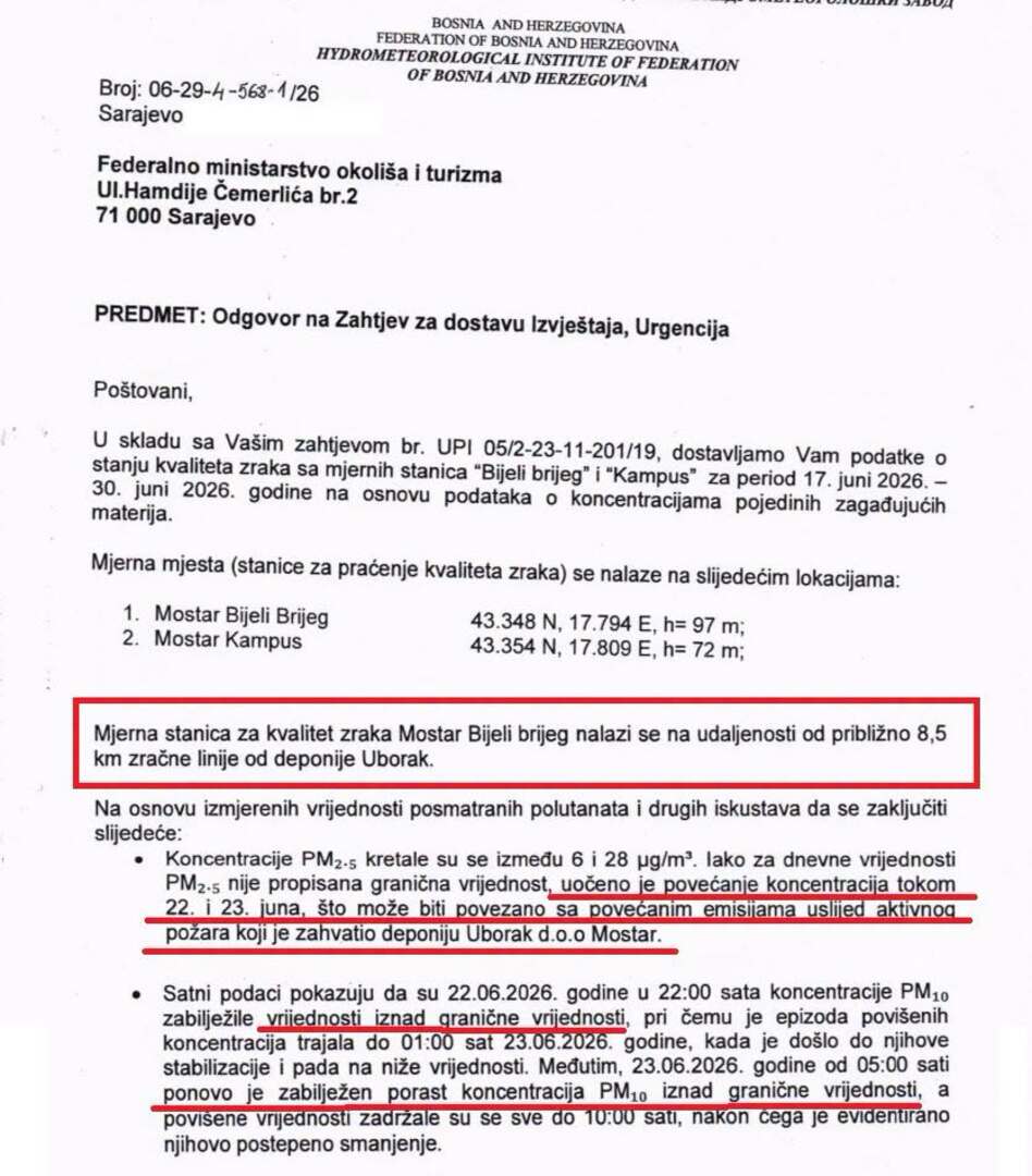 Kajan objavio dokumentaciju o Uborku: Nakon požara nisu rađene detaljne analize tla, vode i zraka - slika 2