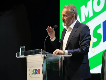 Izetbegović otvorio kampanju SDA u Stocu: Obećao 50 milijardi KM investicija