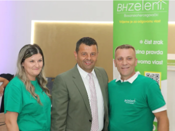Sevlid Hurtić i BH Zeleni otvorili izbornu kampanju u Doboju pod sloganom "Snažan iskorak"