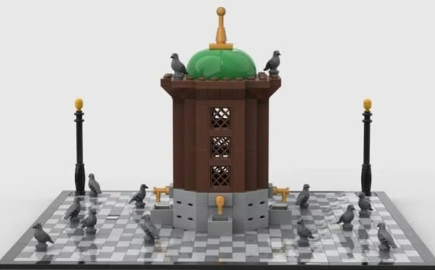Može li sarajevski Sebilj postati zvanični LEGO set? Projekt bh. učenika ušao na LEGO Ideas - slika 1