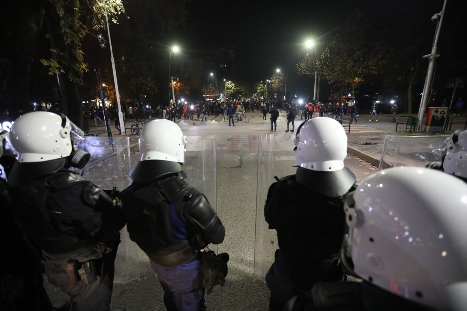 Peta noć protesta u Tirani. "Pravda za Klodijana" - slika 14