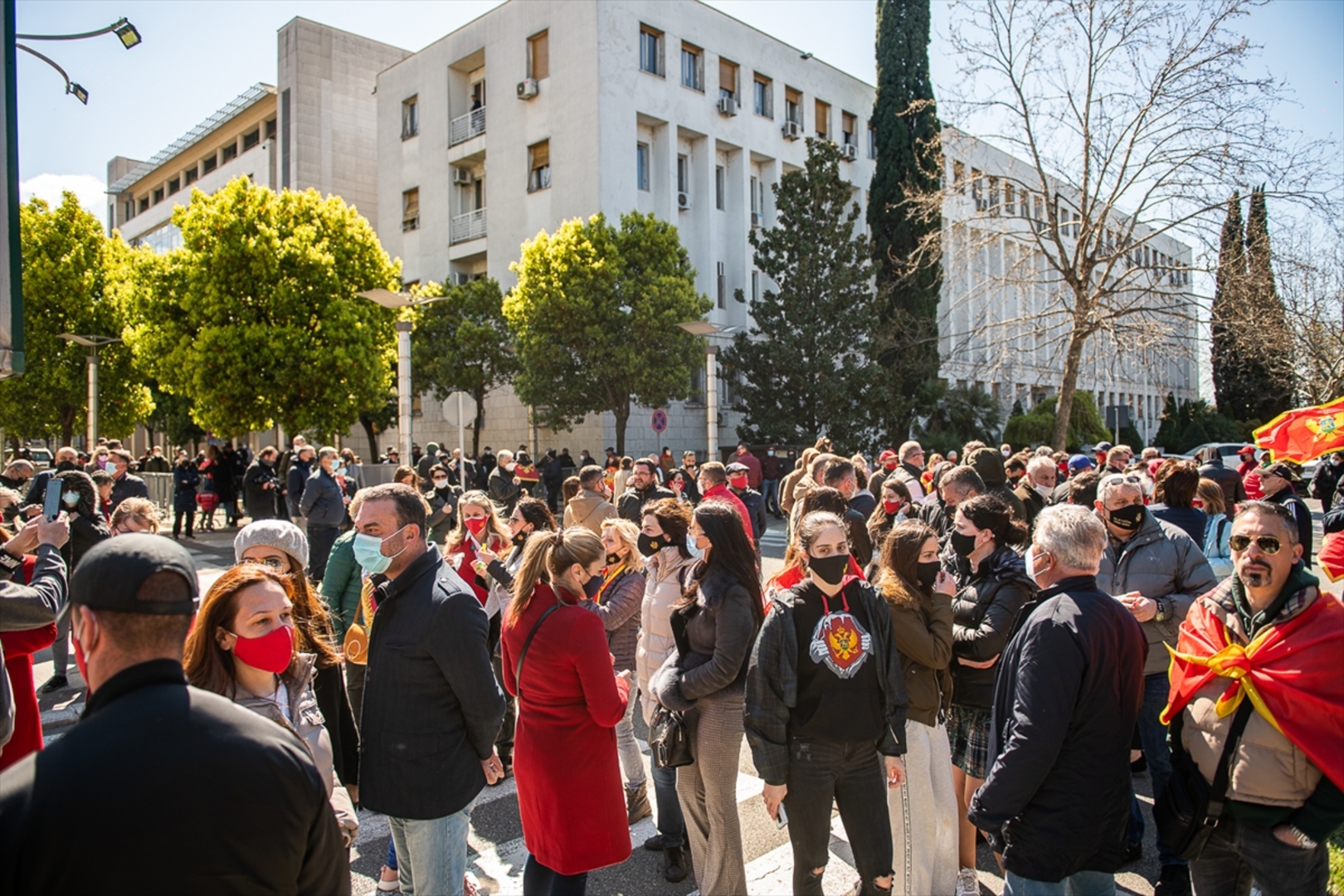 I dalje traju protesti u Podgorici - slika 2