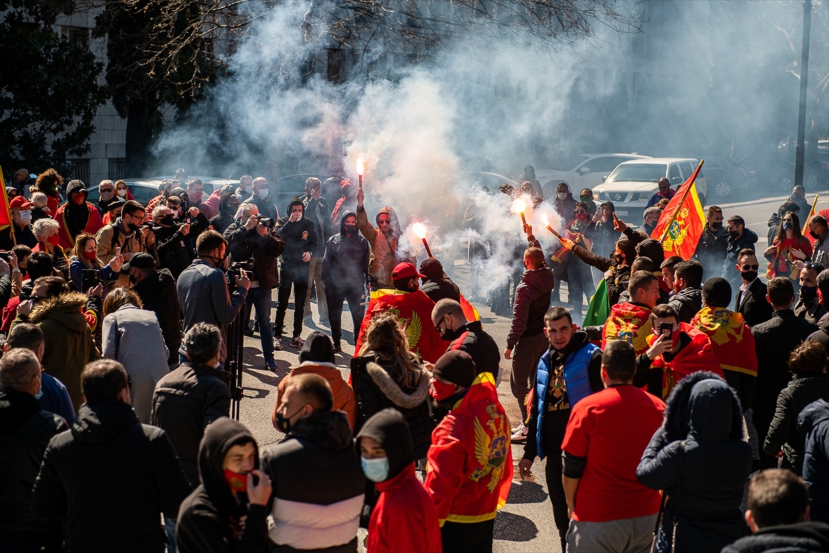 I dalje traju protesti u Podgorici - slika 7