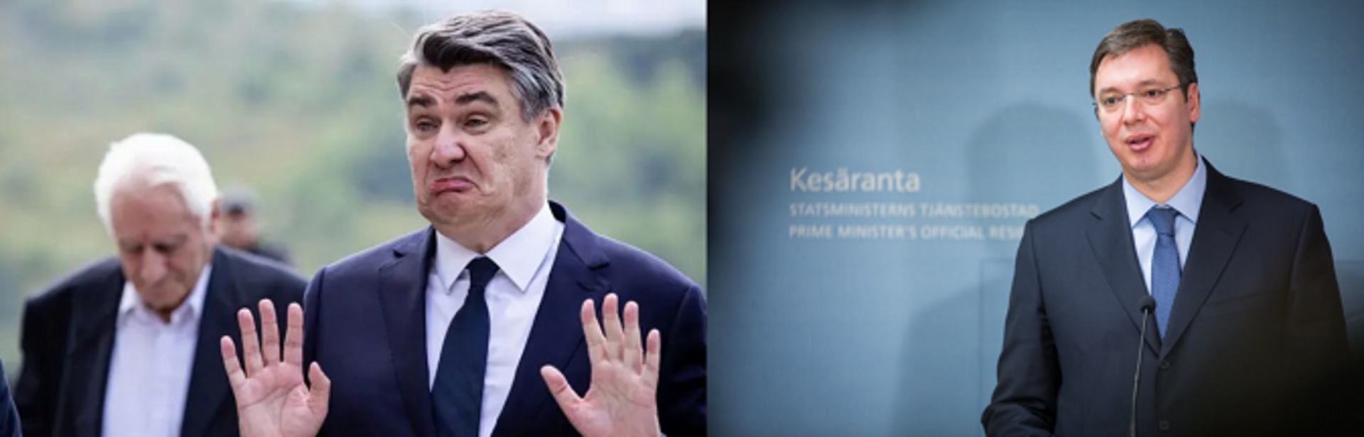 Vučićevi srpski i Milanovićev hrvatski svijet - slika 1