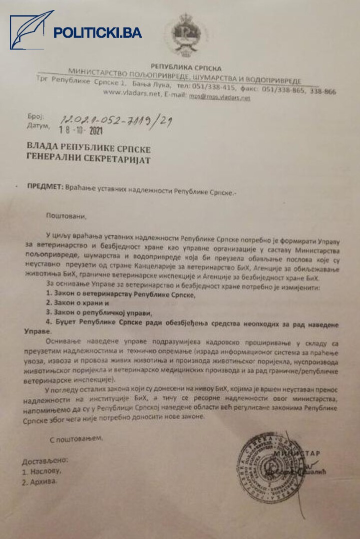 Dodik se ne zaustavlja. Nastavlja rušenje institucija BiH! - slika 2