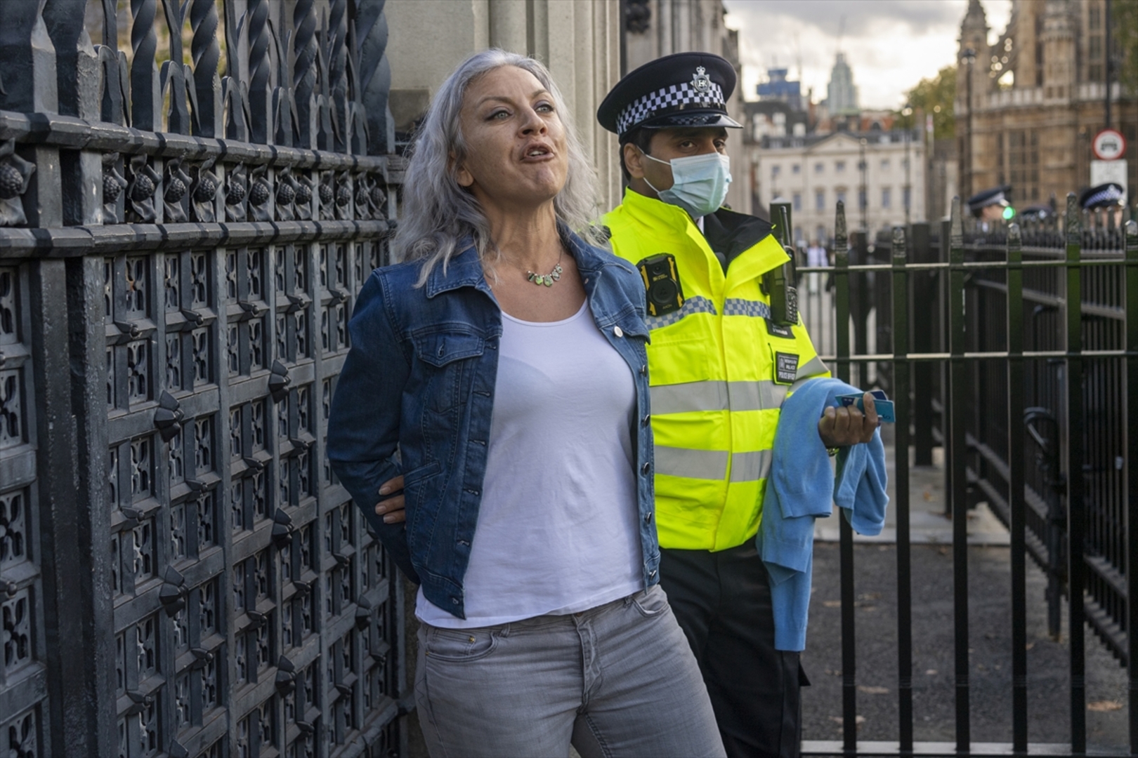 U Londonu protesti protiv COVID-19 pasoša i vakcinacije - slika 1