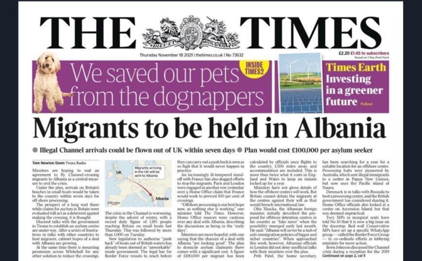 Velika Britanija će smještati migrante u Albaniju? - slika 1