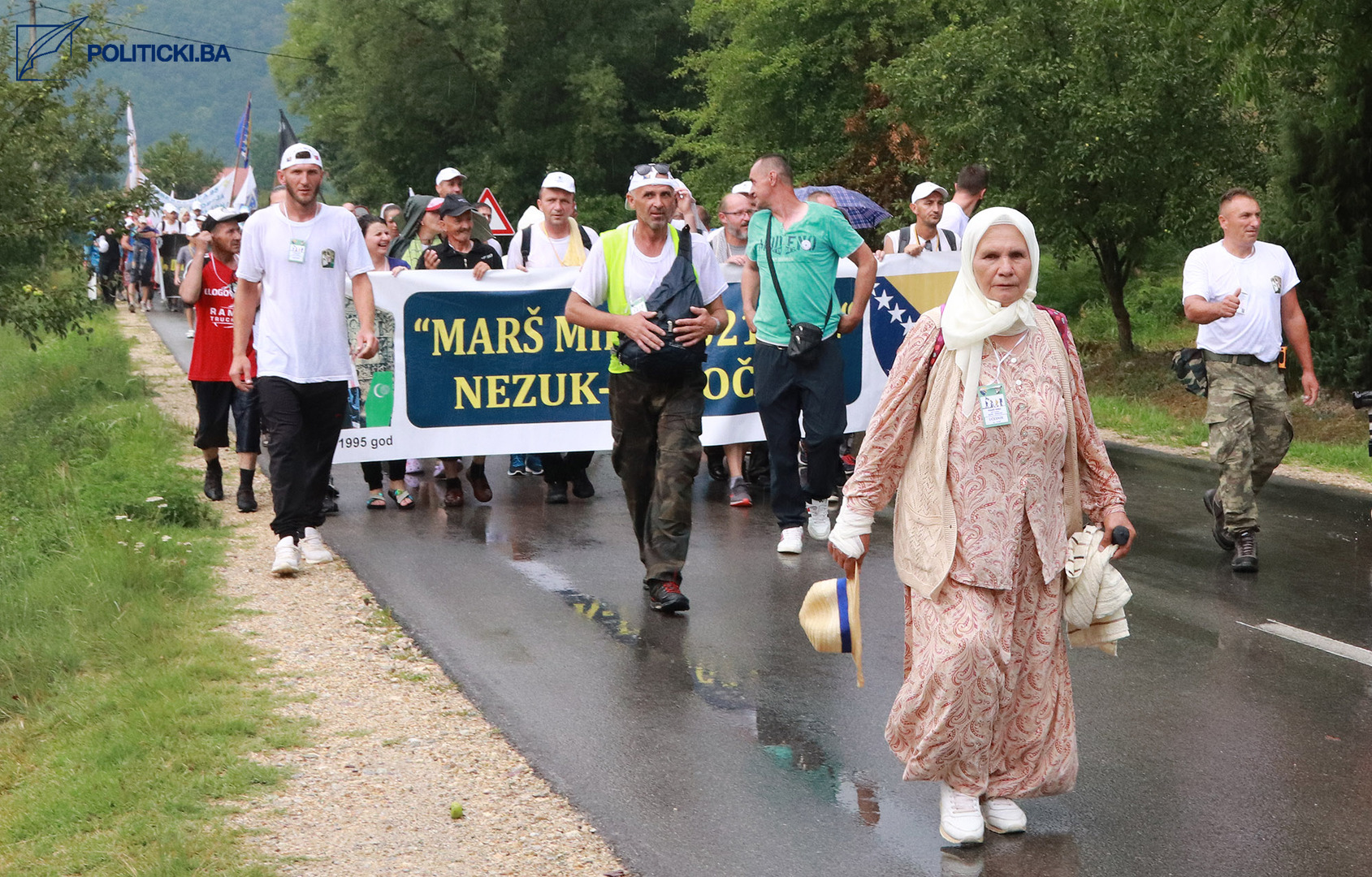 Umrla je Hasma Fejzić, starica sa čela kolone Marša mira - slika 3