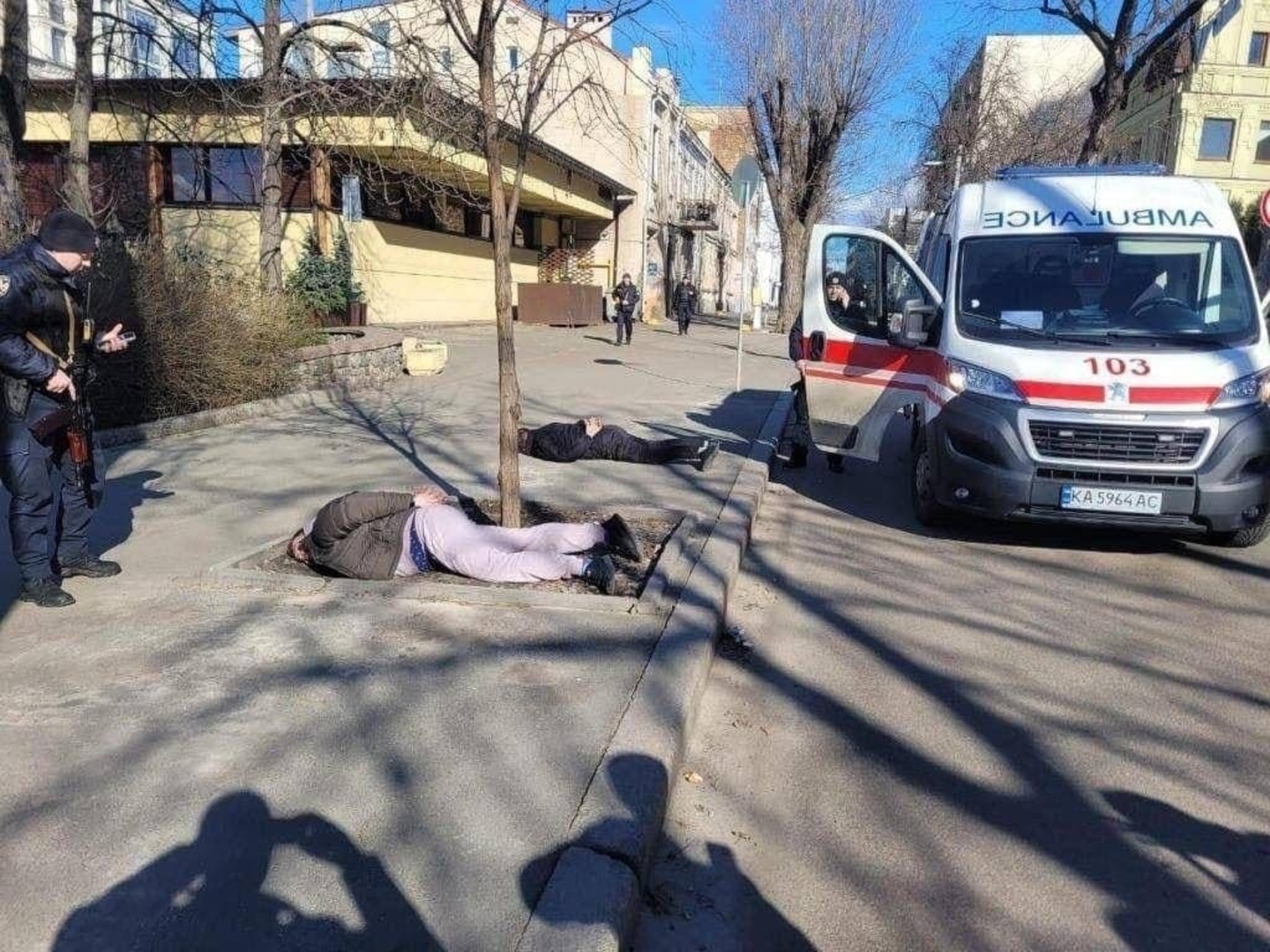 Razbijena ruska kolona koja je ušla u Harkov - slika 1