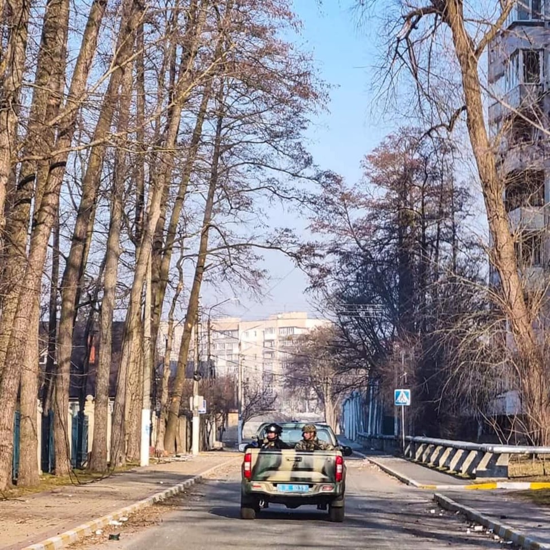 Oslobođen Irpin. Ruski vojnici u okruženju - slika 1