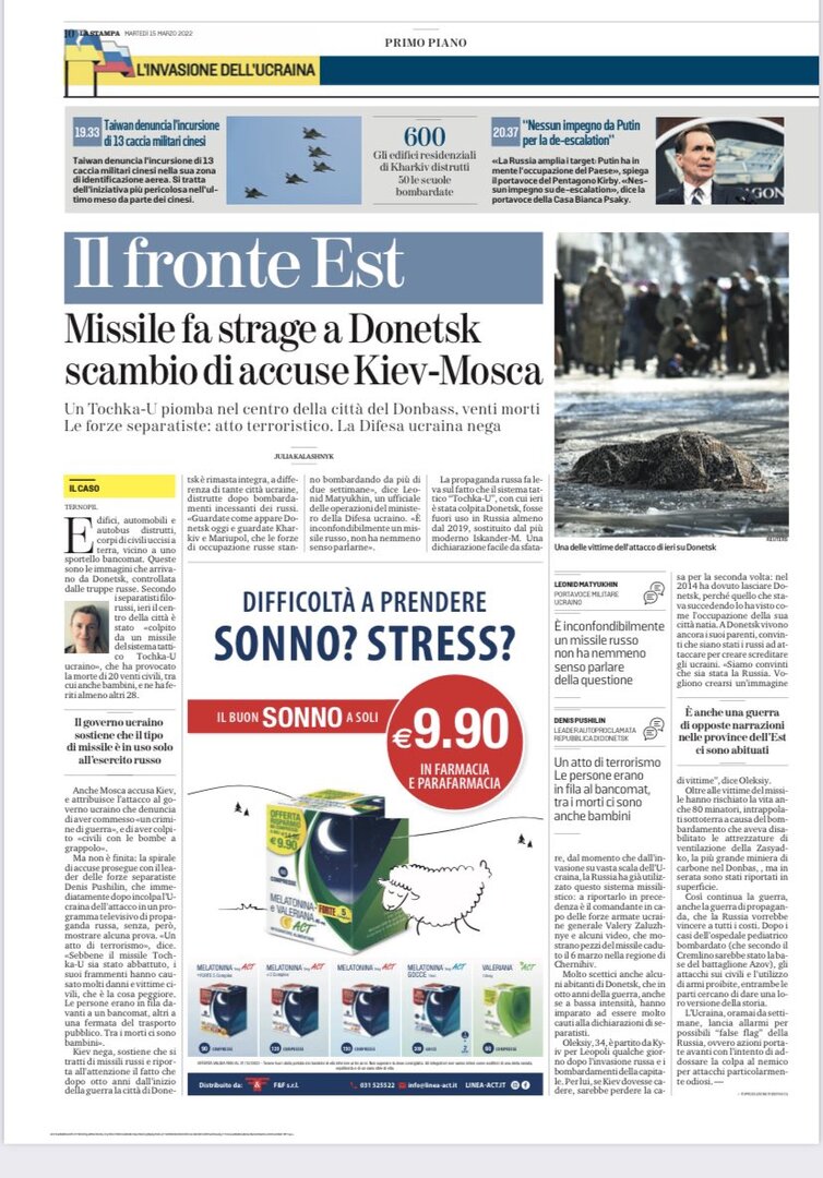 Ruski ambasador tužio italijanske novine. Kaže da pozivaju na ubistvo Putina - slika 1