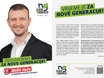 Malić Hećo: Dva razloga za kandidaturu