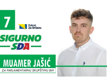 Muamer Jašić: Najmlađi kandidat za državni parlament