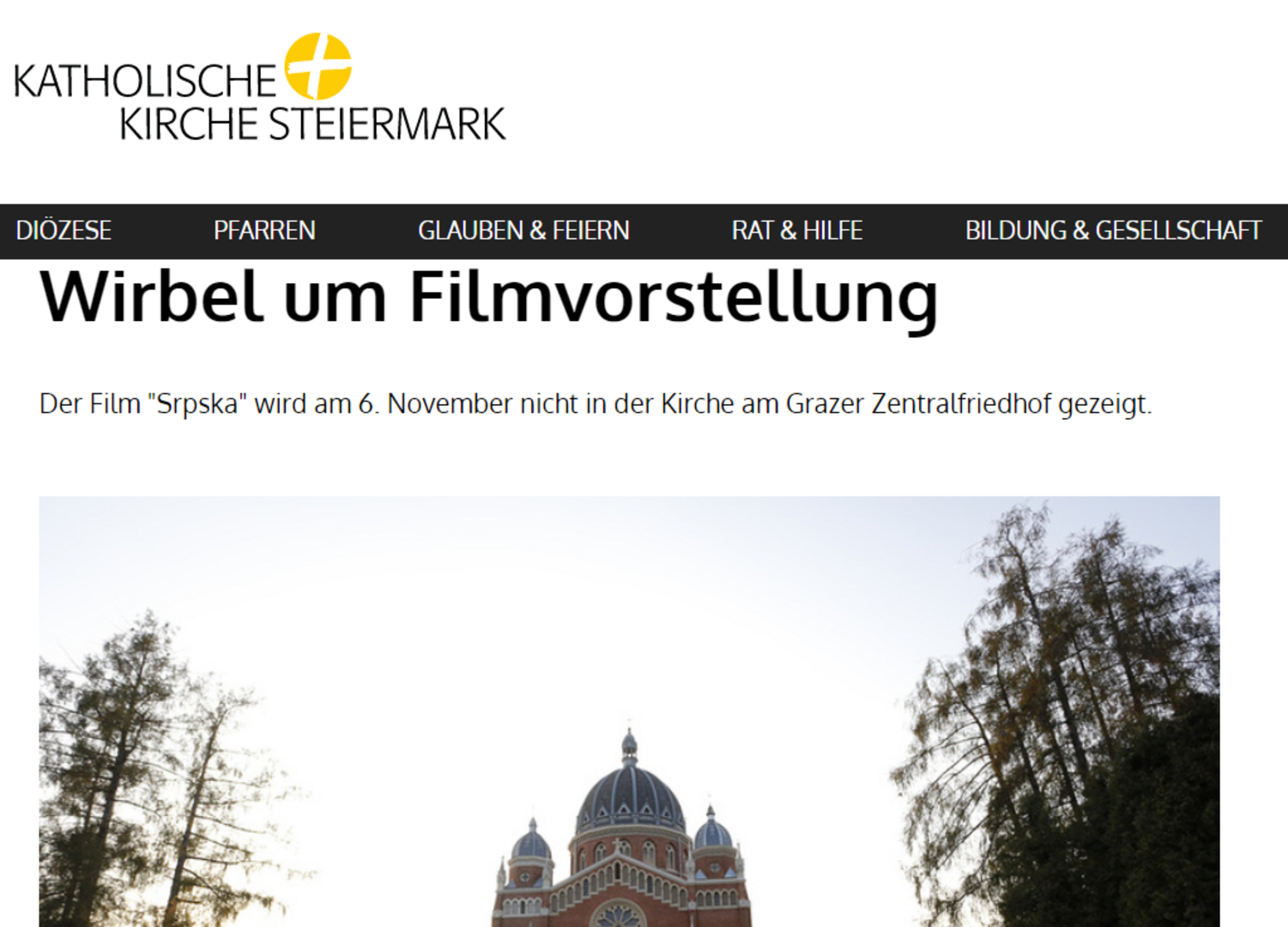 Austrijska crkva zabranila film Borisa Malagruskog - slika 1