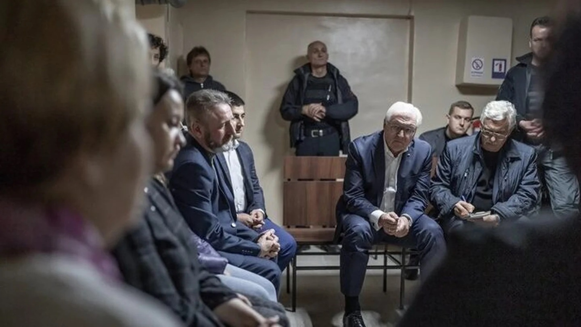Njemački predsjednik zbog ruskih napada morao u sklonište - slika 1