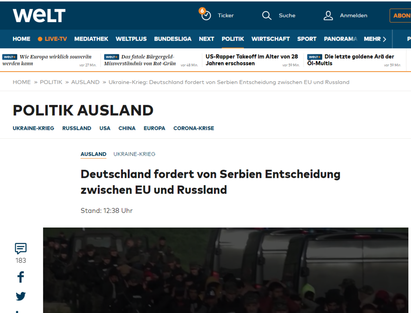Ultimatum Berlina Srbiji: Ili ste s nama ili s Rusijom! - slika 1