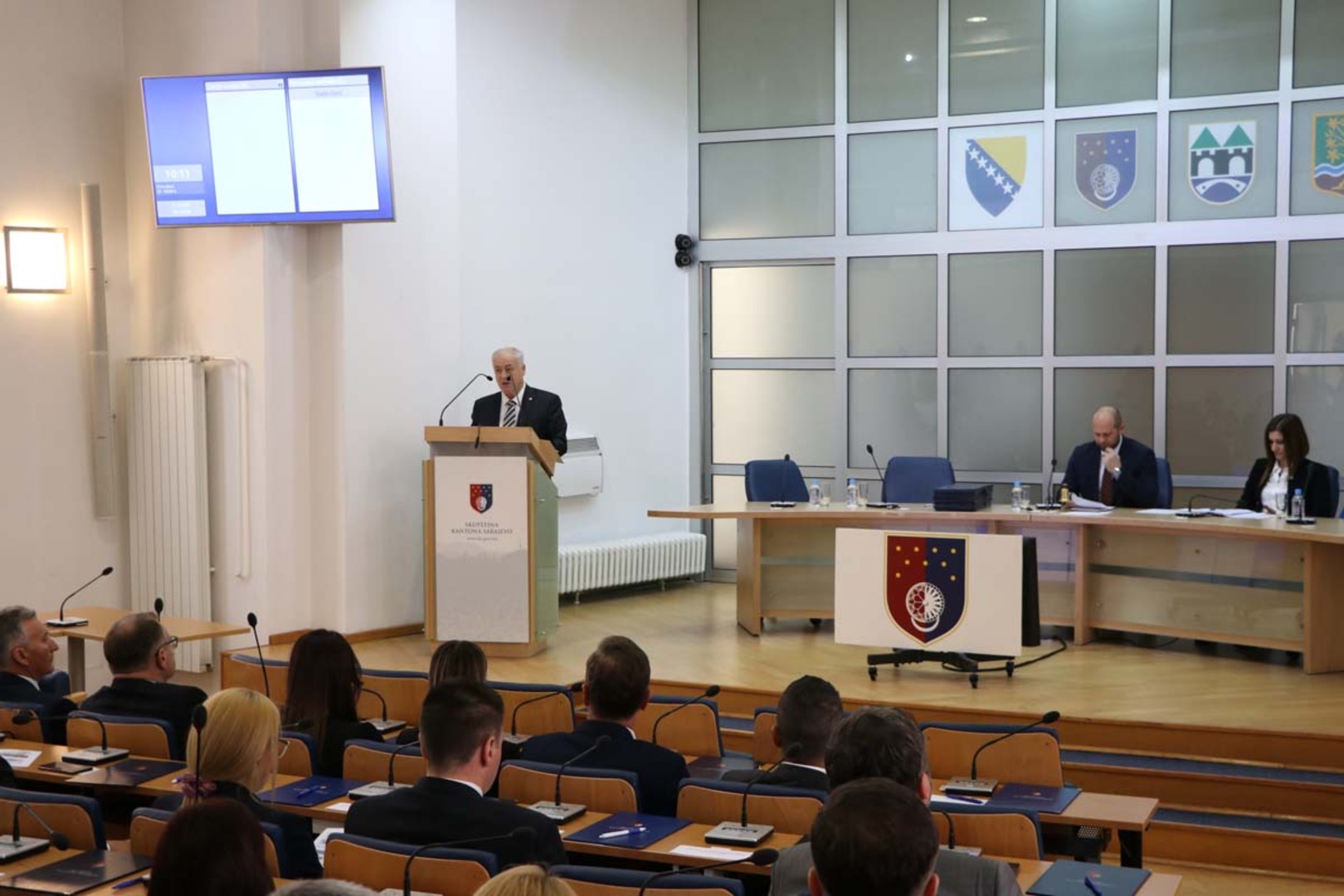 Konstituirana Skupština KS. Seka Izetbegović presretna - slika 10