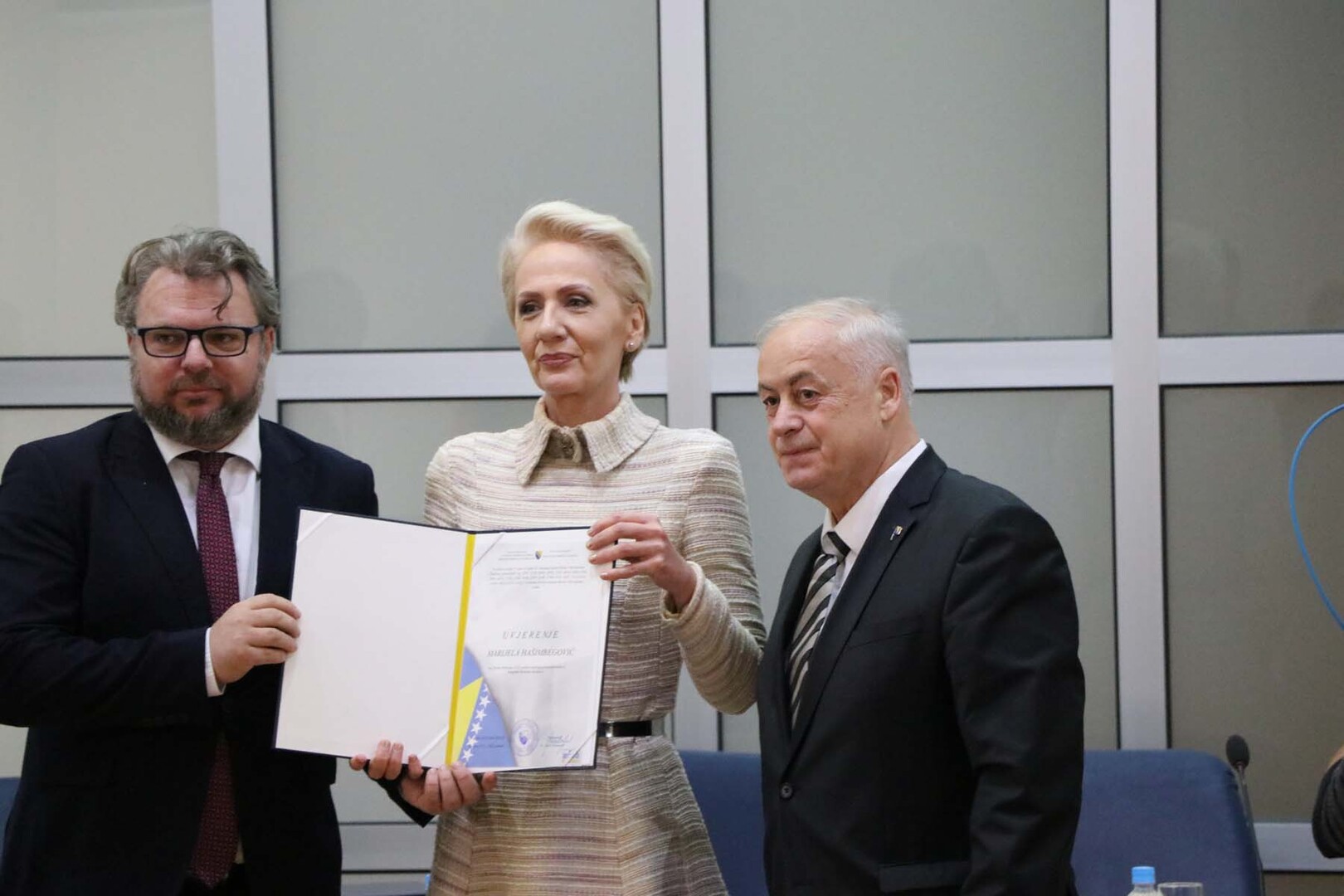 Konstituirana Skupština KS. Seka Izetbegović presretna - slika 6