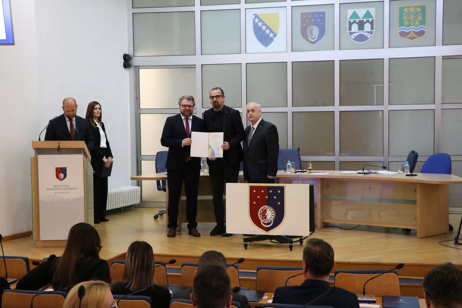 Konstituirana Skupština KS. Seka Izetbegović presretna - slika 3