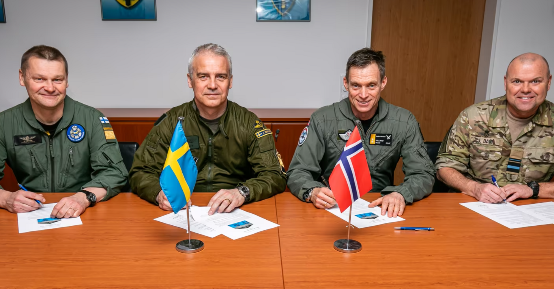 Švedska, Norveška, Danska i Finska formiraju jedinstvene vazdušne snage - slika 1