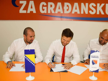 Demokratska fronta pružila podršku kandidaturi Irfana Čengića 