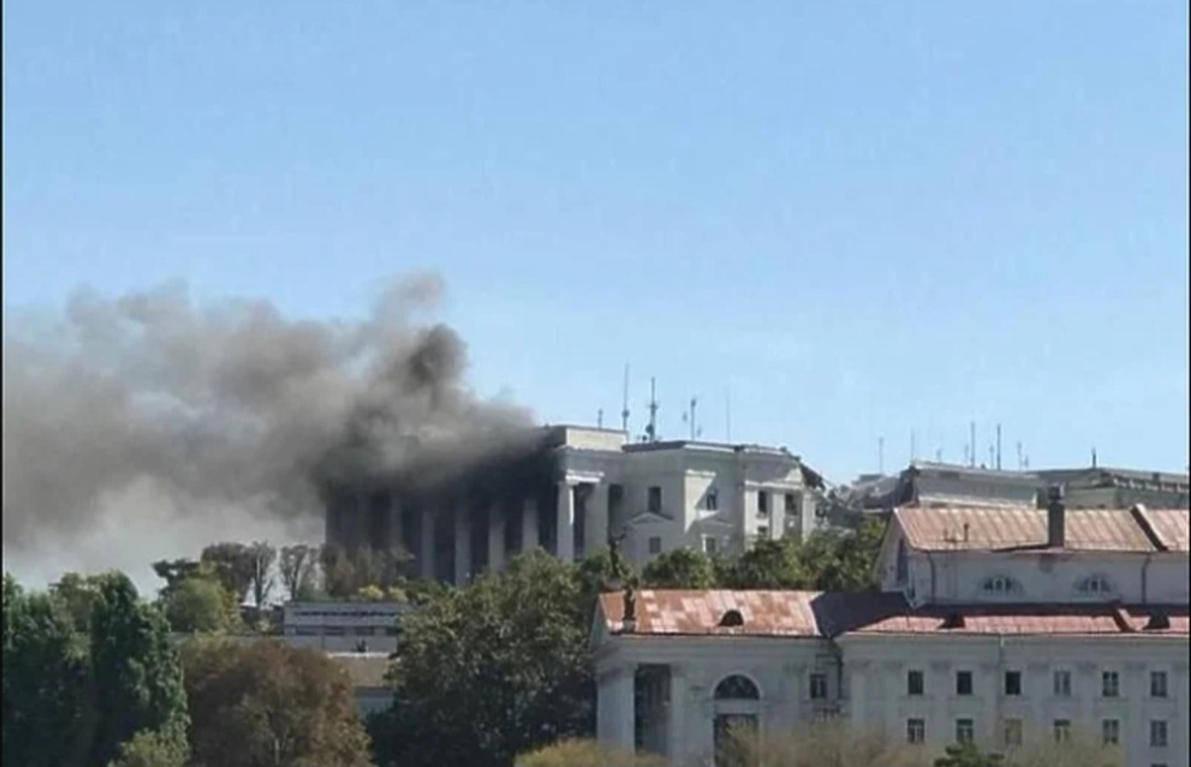 Ukrajina izvršila raketni udar na Krim, pogođen štab ruske Crnomorske flote - slika 1