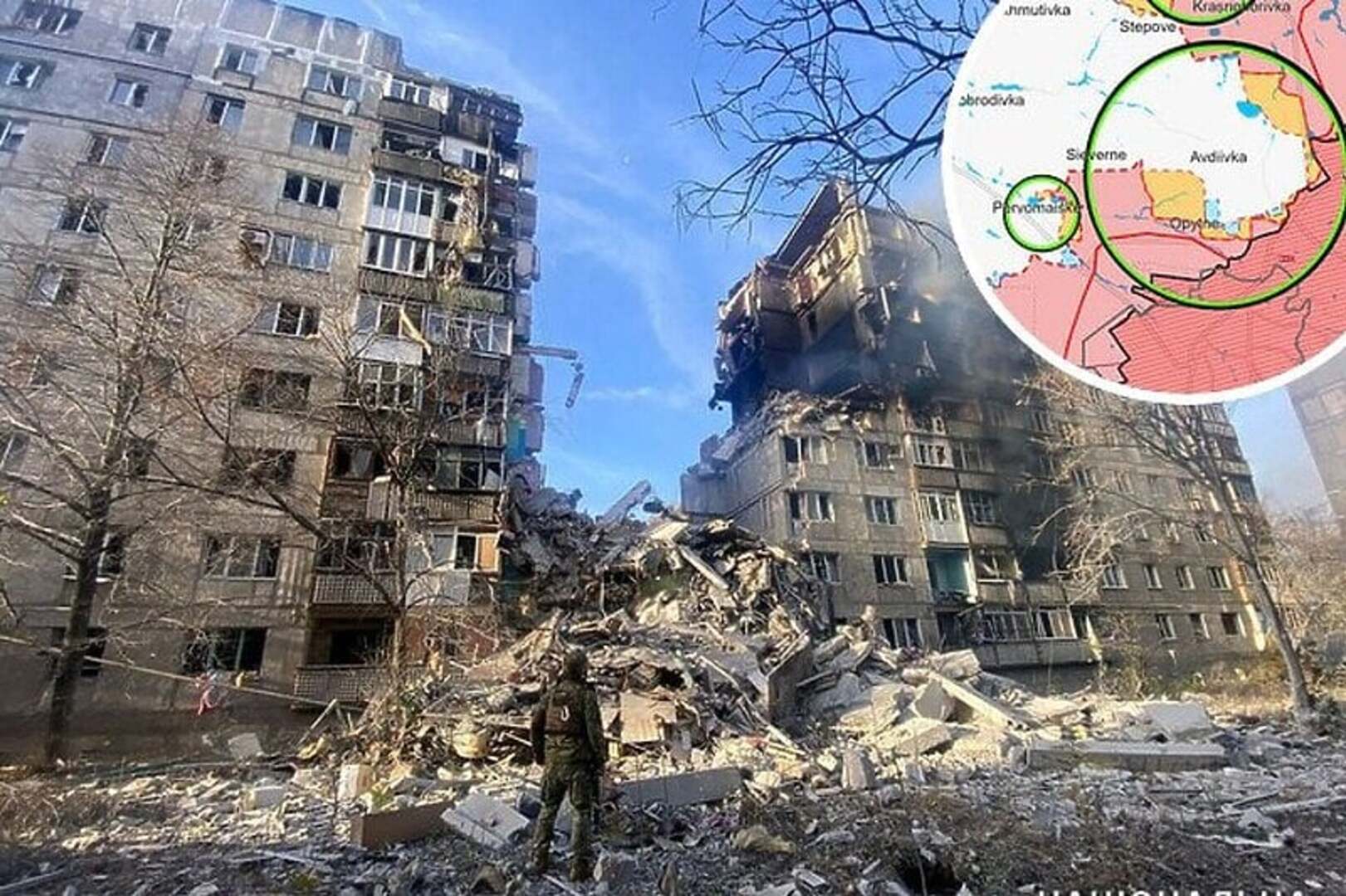Grad Avdivka na istoku Ukrajine pred padom - slika 1