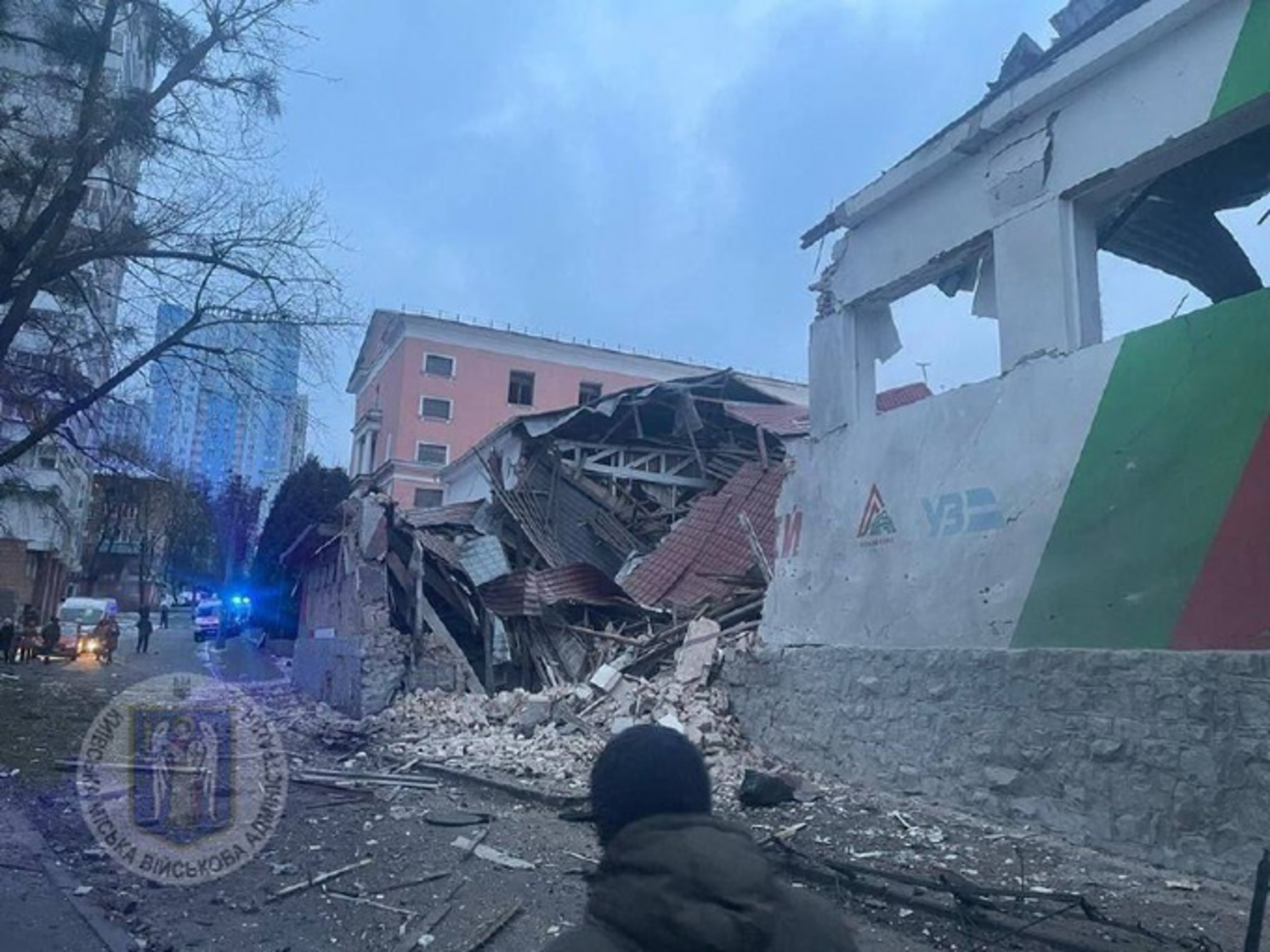 Rusi raketirali Kijev - slika 1