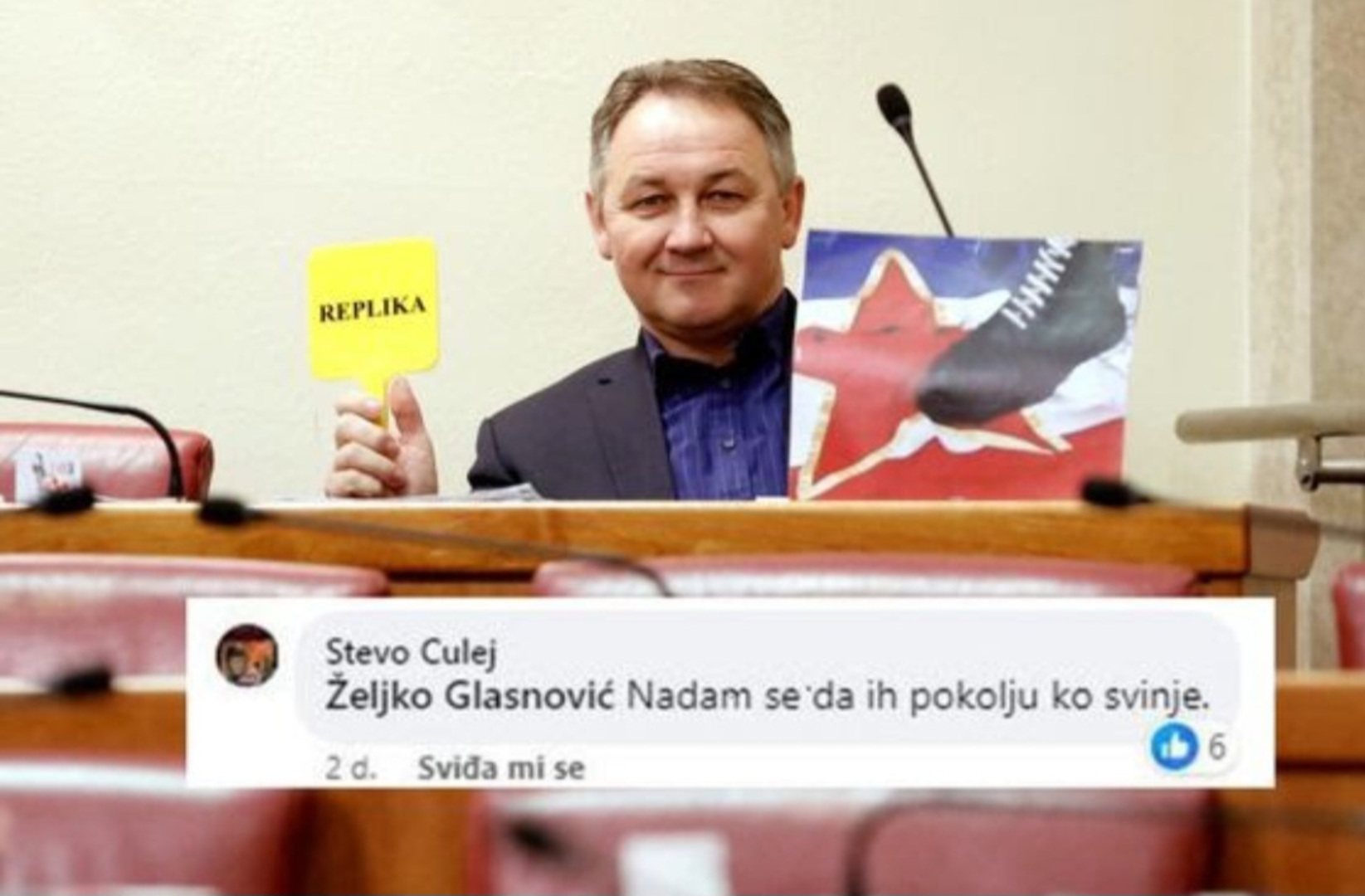 Studenti iz Hrvatske idu u Beograd. HDZ-ovac Culej: "Nadam se da ih pokolju ko svinje" - slika 1