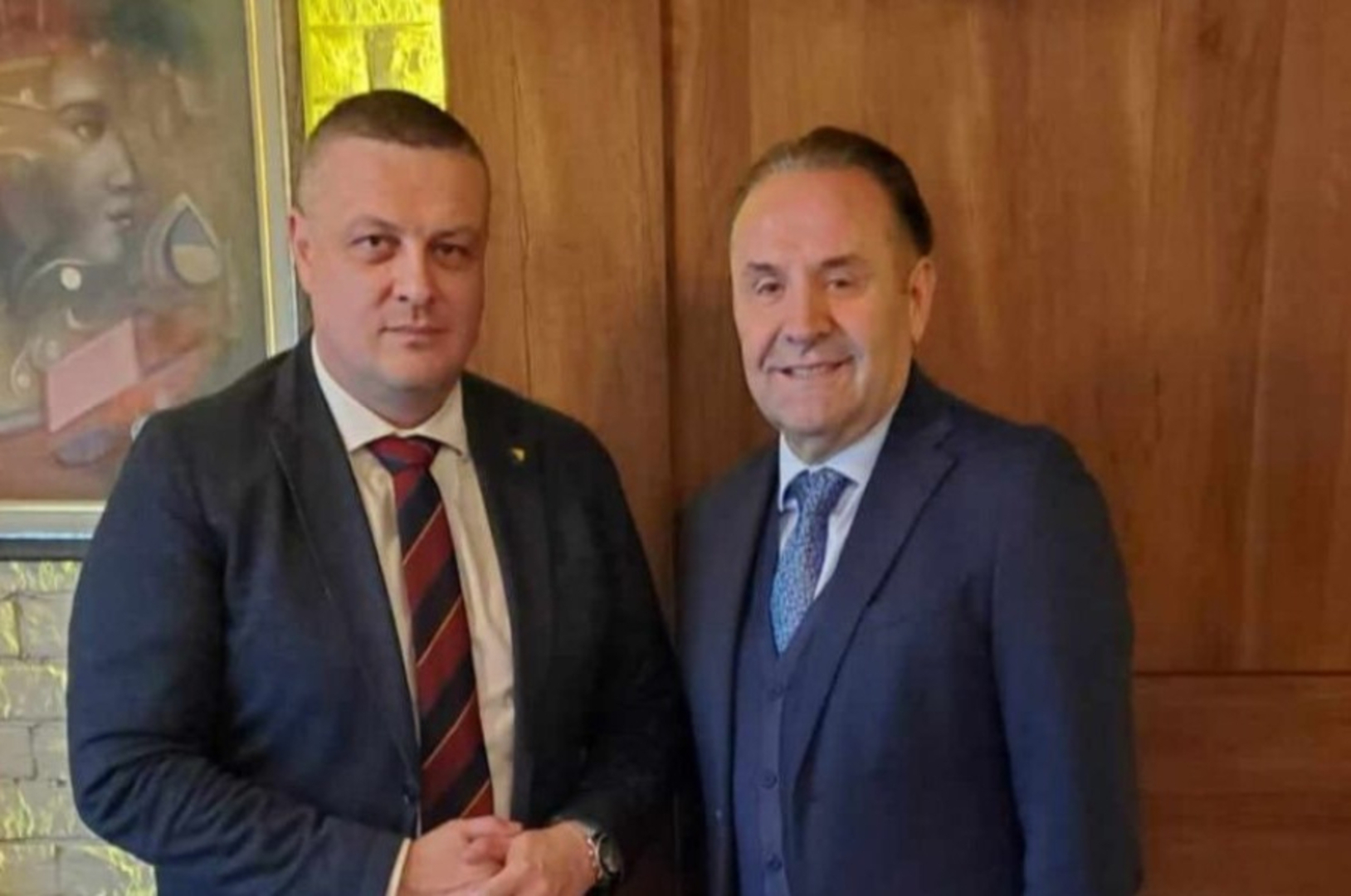 Vojin Mijatović i Rasim Ljajić u Beogradu - slika 1