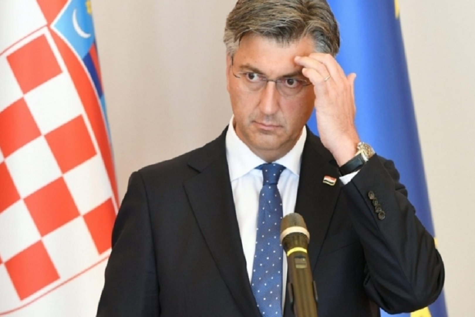 Plenković u "belaju" - slika 1