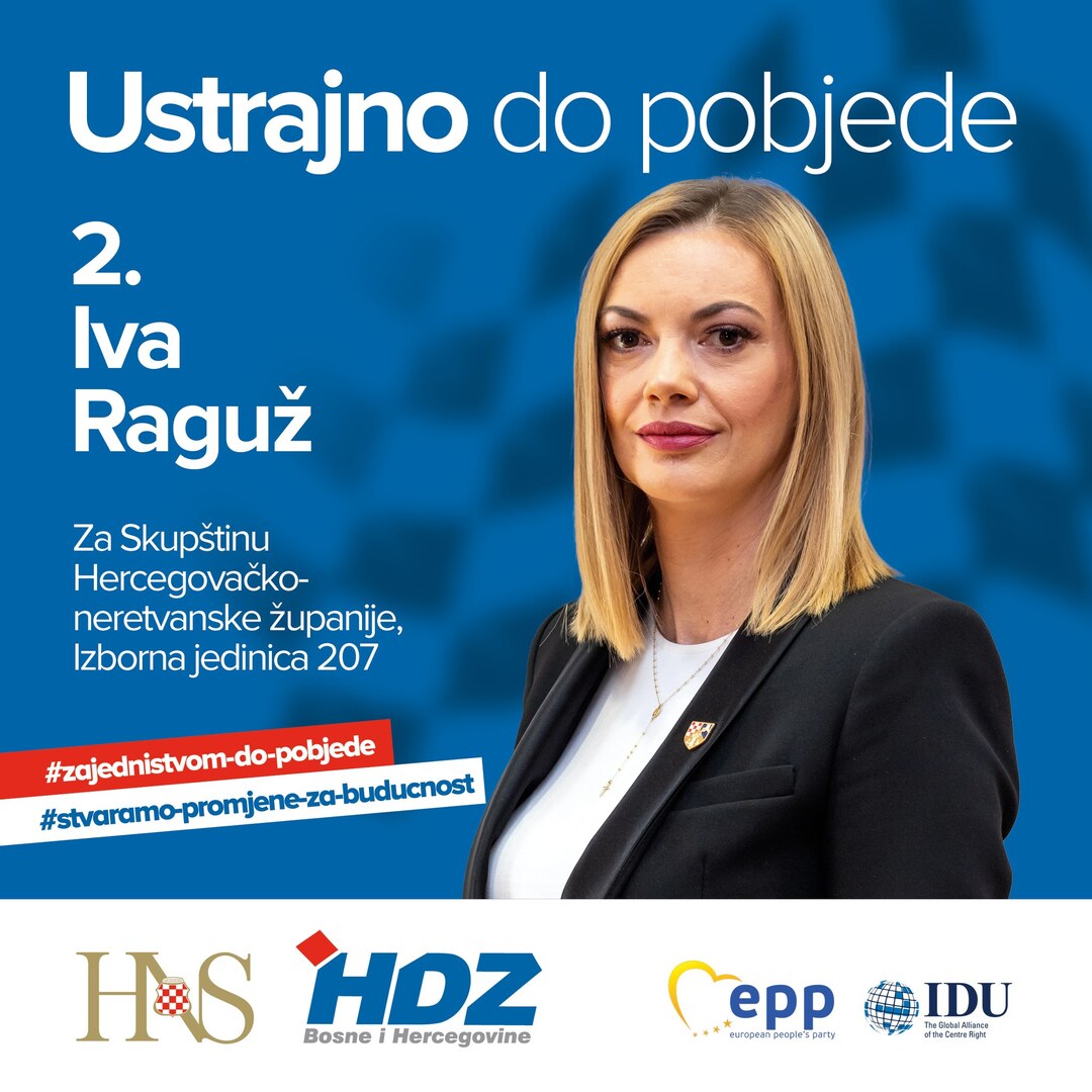 Čapljina: Kraj ere Smiljana Vidić. Iva Raguž kandidatkinja HDZ-a - slika 1