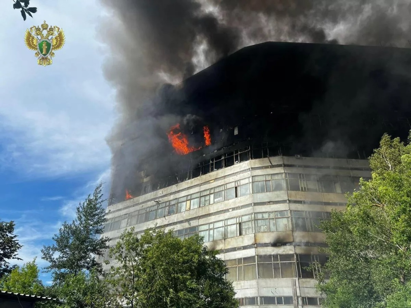 U požaru u Moskvi najmanje šest mrtvih - slika 1