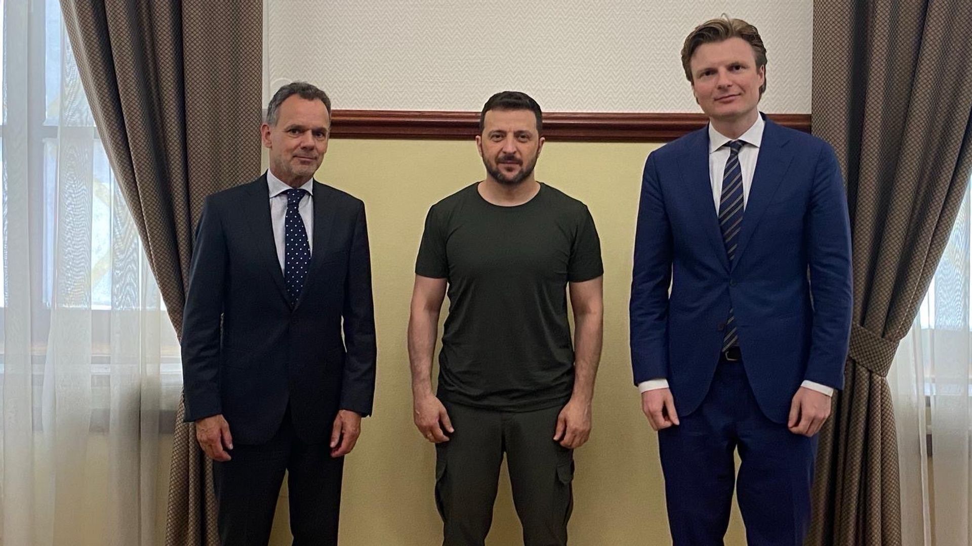 Ministri odbrane i vanjskih poslova Nizozemske u posjeti Ukrajini - slika 1