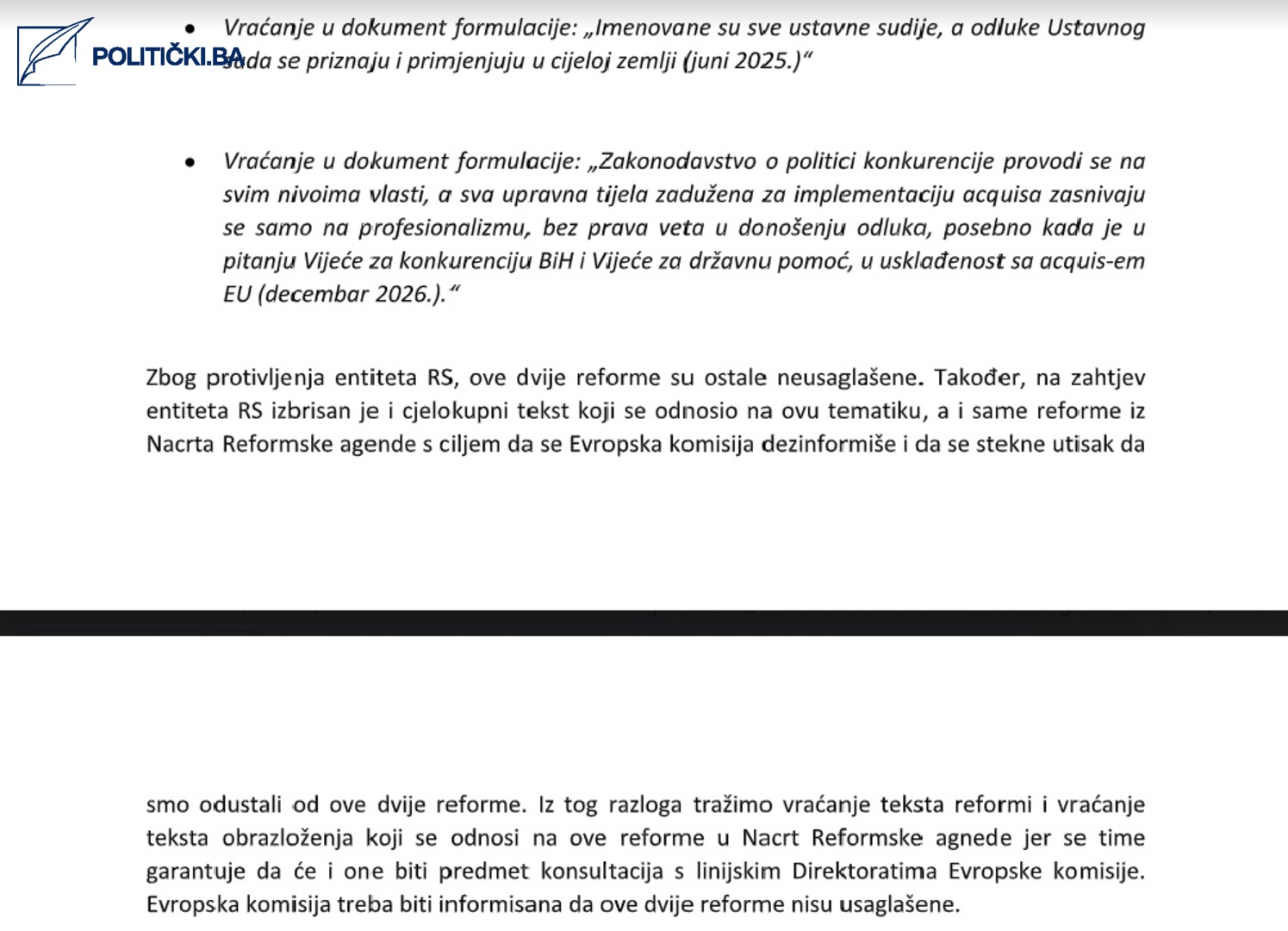 Objavljujemo pismo četiri premijera Borjani Krišto: Gazite Bošnjake! - slika 3